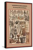 Scandinavian Embellishments the Touting of War and Religion-Friedrich Hottenroth-Framed Stretched Canvas
