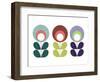 Scandinavian Flowers I-Anita Nilsson-Framed Art Print