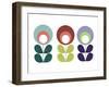 Scandinavian Flowers I-Anita Nilsson-Framed Art Print