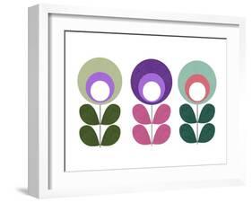 Scandinavian Flowers II-Anita Nilsson-Framed Art Print