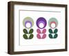 Scandinavian Flowers II-Anita Nilsson-Framed Art Print