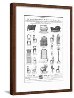 Scandinavian Furniture-null-Framed Art Print