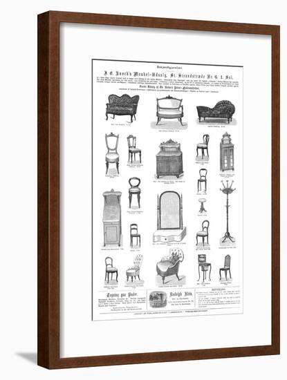 Scandinavian Furniture-null-Framed Art Print