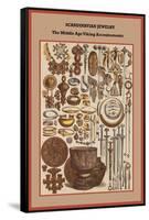 Scandinavian Jewelry the Middle Age Viking Accoutrements-Friedrich Hottenroth-Framed Stretched Canvas