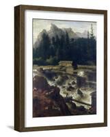 Scandinavian Landscape, 1670-Allaert Van Everdingen-Framed Giclee Print