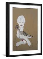 Scandinavian Pink Footed Goose, 2017-Susan Adams-Framed Giclee Print