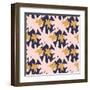 Scandinavian Seamless Pattern-Olha Kostiuk-Framed Art Print