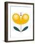 Scandinavian Yellow Flower-Anita Nilsson-Framed Art Print