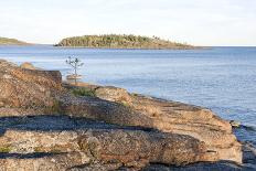 Coast and Coastline at UNESCO High Coast Heritage, Sweden.-scandphoto-Framed Photographic Print