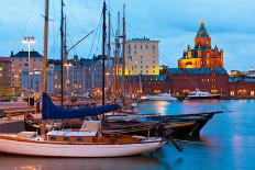 Old Town in Helsinki, Finland-Scanrail-Photographic Print