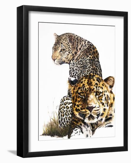 Scar Face-Barbara Keith-Framed Giclee Print