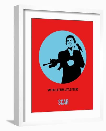 Scar Poster 1-Anna Malkin-Framed Art Print