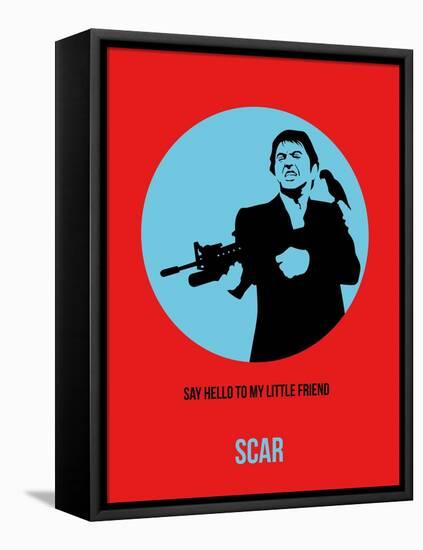 Scar Poster 1-Anna Malkin-Framed Stretched Canvas