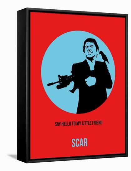 Scar Poster 1-Anna Malkin-Framed Stretched Canvas