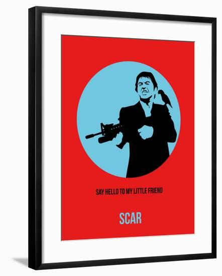 Scar Poster 1-Anna Malkin-Framed Art Print