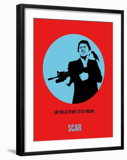 Scar Poster 1-Anna Malkin-Framed Art Print