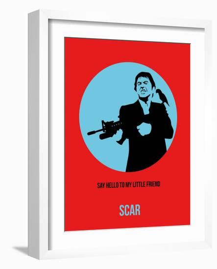 Scar Poster 1-Anna Malkin-Framed Art Print