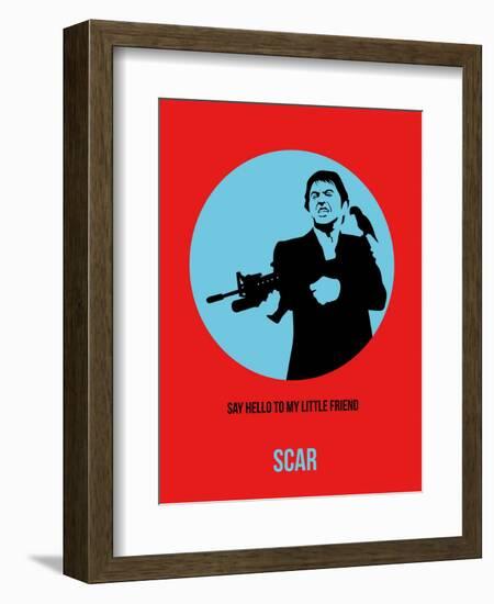 Scar Poster 1-Anna Malkin-Framed Art Print