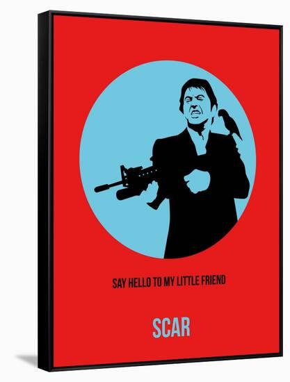 Scar Poster 1-Anna Malkin-Framed Stretched Canvas