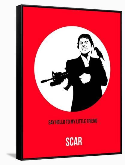 Scar Poster 2-Anna Malkin-Framed Stretched Canvas