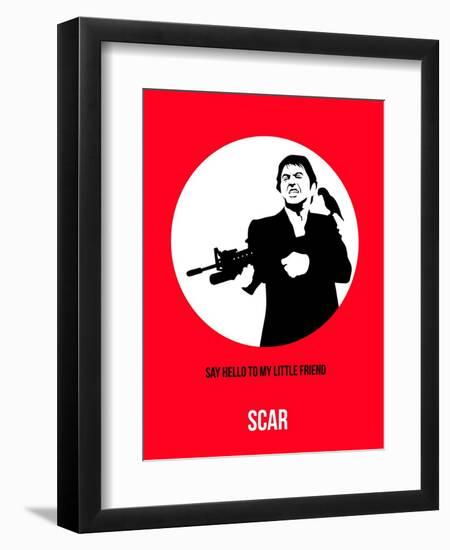 Scar Poster 2-Anna Malkin-Framed Art Print