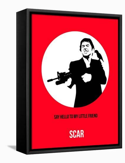 Scar Poster 2-Anna Malkin-Framed Stretched Canvas