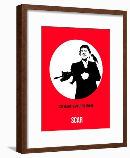 Scar Poster 2-Anna Malkin-Framed Art Print