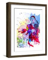 Scar Watercolor-Anna Malkin-Framed Art Print