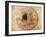 Scarab and Ra, Tomb of Seti, Egypt, 1910-Walter Tyndale-Framed Giclee Print