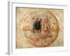 Scarab and Ra, Tomb of Seti, Egypt, 1910-Walter Tyndale-Framed Giclee Print