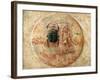 Scarab and Ra, Tomb of Seti, Egypt, 1910-Walter Tyndale-Framed Giclee Print