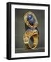 Scarab Bracelet, from the Tomb of Tutankhamun, New Kingdom (Gold and Lapis Lazuli)-Egyptian 18th Dynasty-Framed Giclee Print