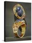 Scarab Bracelet, from the Tomb of Tutankhamun, New Kingdom (Gold and Lapis Lazuli)-Egyptian 18th Dynasty-Stretched Canvas