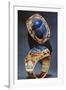 Scarab Bracelet from Tutankhamun's Tomb, 14th Century Bc-null-Framed Photographic Print