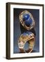 Scarab Bracelet from Tutankhamun's Tomb, 14th Century Bc-null-Framed Photographic Print