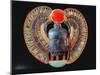 Scarab Pectoral, from the Tomb of Tutankhamun, in the Valley of the Kings at Thebes, c. 1361-52 BC-null-Mounted Giclee Print