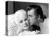 SCARAMOUCHE, 1952 directed by GEORGE SIDNEY Janet Leigh and Stewart Granger (b/w photo)-null-Stretched Canvas