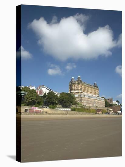 Scarborough Beach, Scarborough, North Yorkshire, England, United Kingdom, Europe-Wogan David-Stretched Canvas