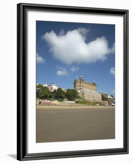 Scarborough Beach, Scarborough, North Yorkshire, England, United Kingdom, Europe-Wogan David-Framed Photographic Print