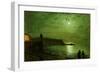 Scarborough by Moonlight from the Steps of the Grand Hotel-John Atkinson Grimshaw-Framed Giclee Print