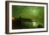 Scarborough by Moonlight from the Steps of the Grand Hotel-John Atkinson Grimshaw-Framed Giclee Print