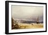 Scarborough Castle from the South, 1838-Anthony Vandyke Copley Fielding-Framed Giclee Print