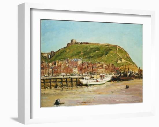 Scarborough Castle-Alexander Jamieson-Framed Giclee Print