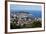 Scarborough from Olivers Mount, North Yorkshire, Yorkshire, England, United Kingdom, Europe-Mark Sunderland-Framed Photographic Print