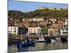 Scarborough, Harbour and Seaside Resort with Castle on the Hill, Yorkshire, England-Adina Tovy-Mounted Photographic Print