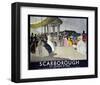 Scarborough, It's Quicker by Rail-null-Framed Art Print