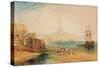 Scarborough, Morning, Boys Catching Crabs, C. 1810-J. M. W. Turner-Stretched Canvas