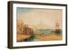 Scarborough, Morning, Boys Catching Crabs, C. 1810-J. M. W. Turner-Framed Giclee Print