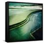 Scarborough Seafront-Craig Roberts-Framed Stretched Canvas