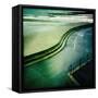 Scarborough Seafront-Craig Roberts-Framed Stretched Canvas